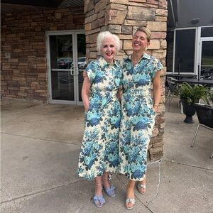 Tuckernuck Floral Midi Dress